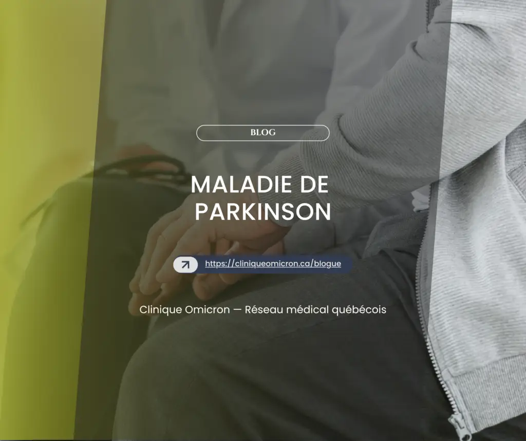 Main showing support during a consultation for Parkinson's disease, emphasizing patient care and neurological health.