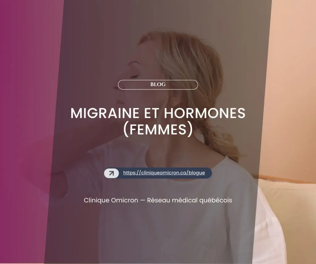 Migraine et hormones : pourquoi les femmes sont plus touch&eacute;es