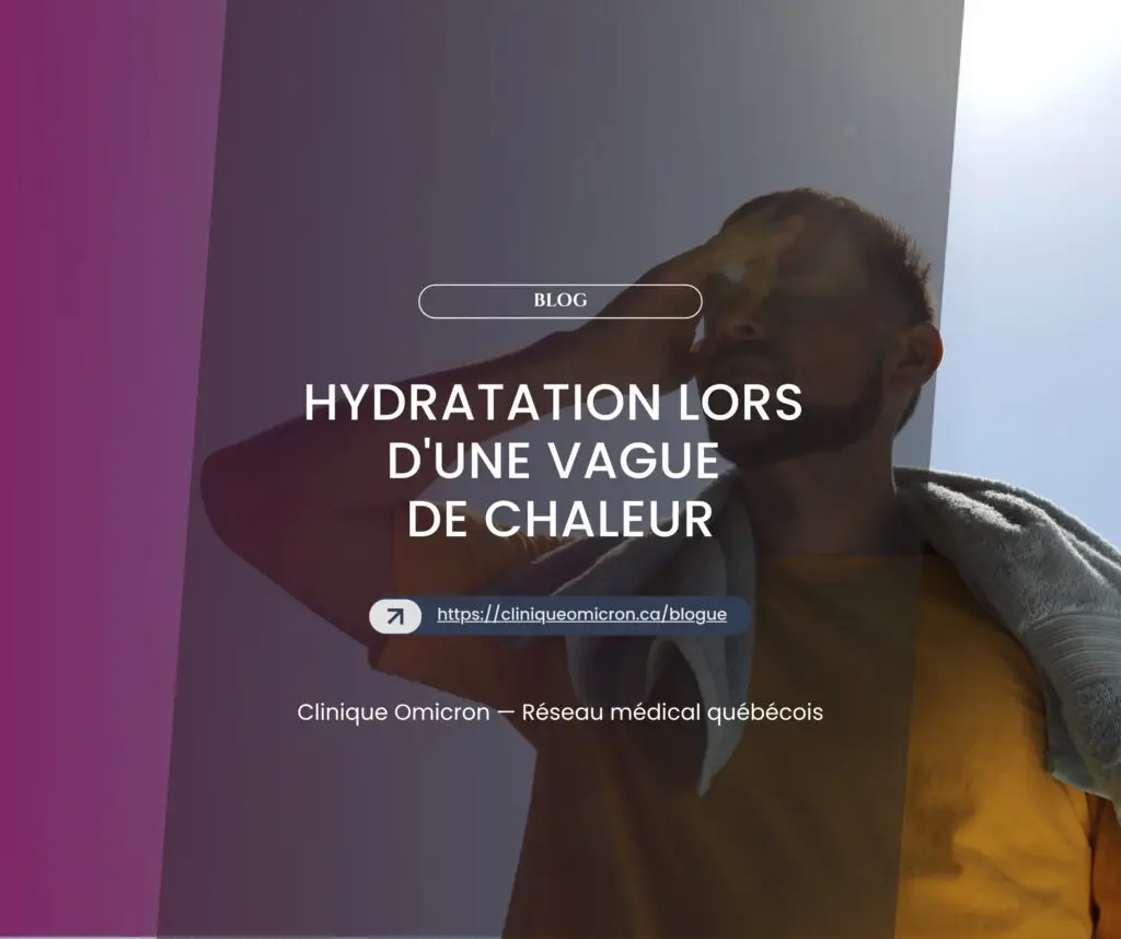 Hydratation lors d'une vague de chaleur : combien d'eau vraiment