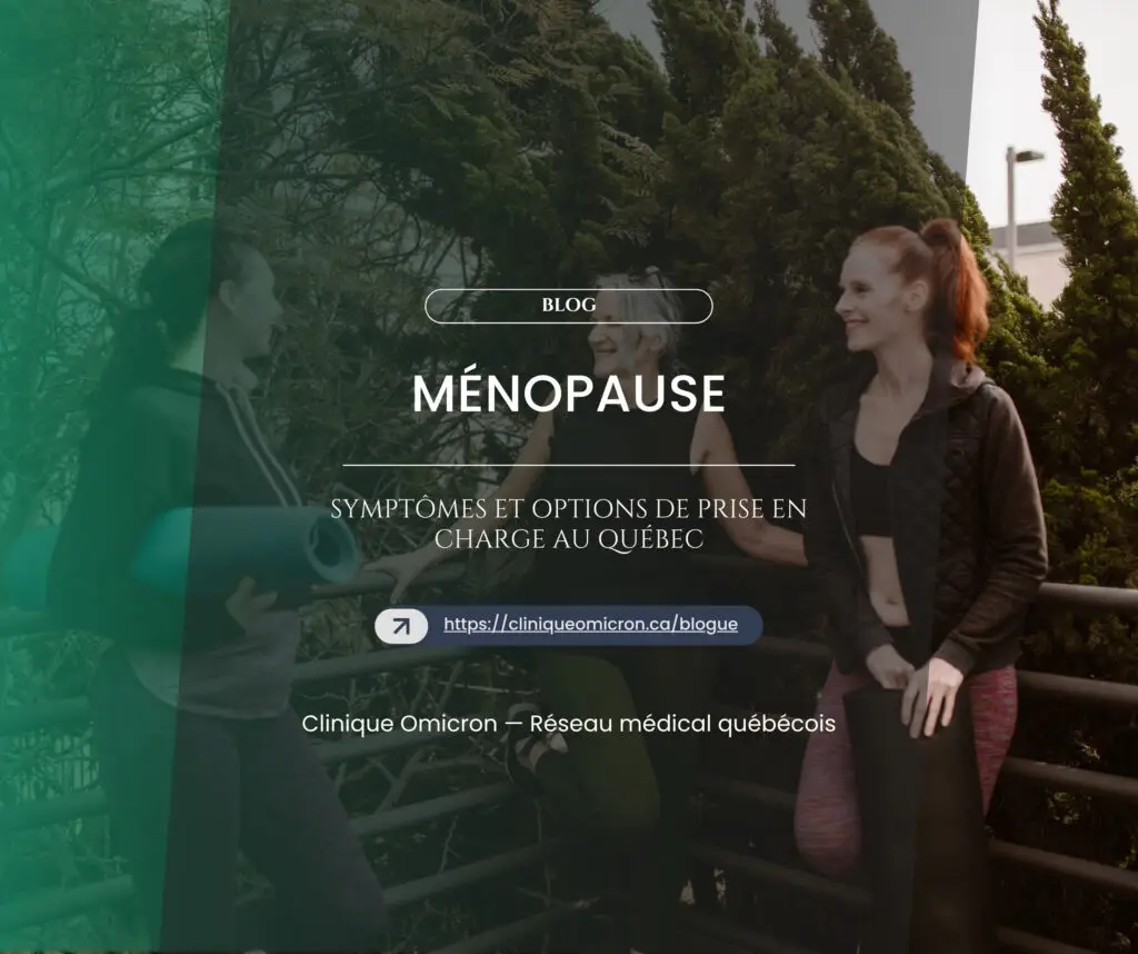 Menopause: Symptoms and Management Options in Quebec