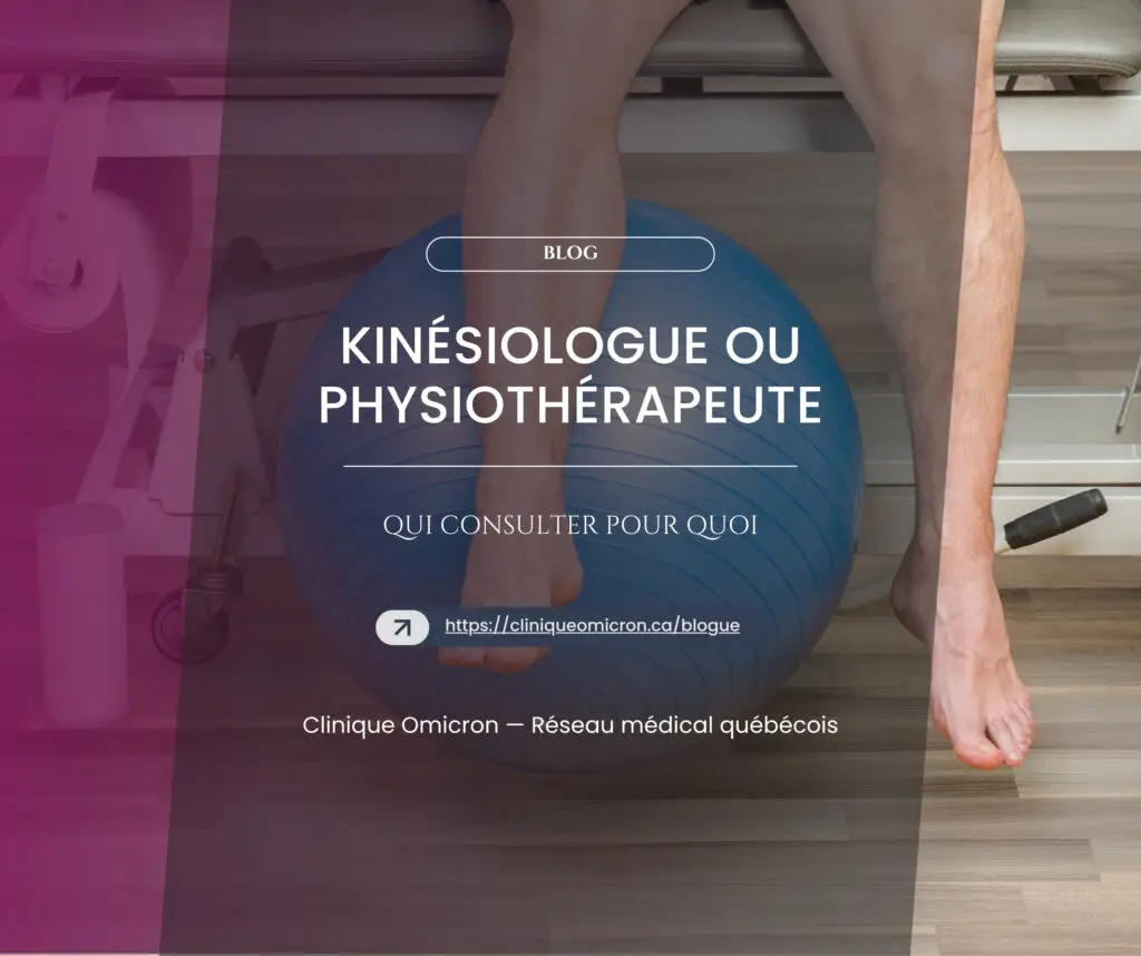 Kin&eacute;siologue ou physioth&eacute;rapeute : qui consulter pour quoi