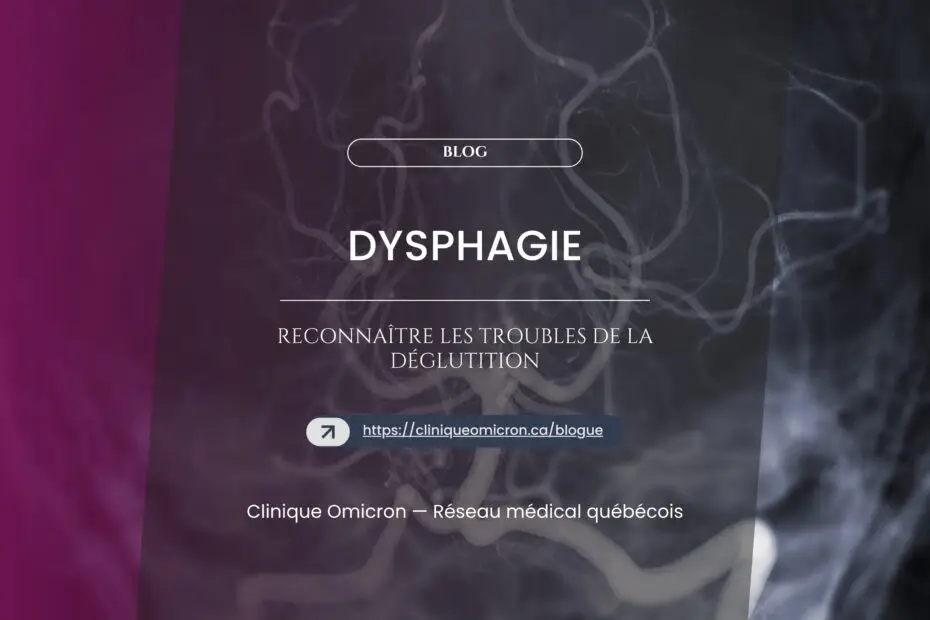 Dysphagia: Recognizing Swallowing Disorders