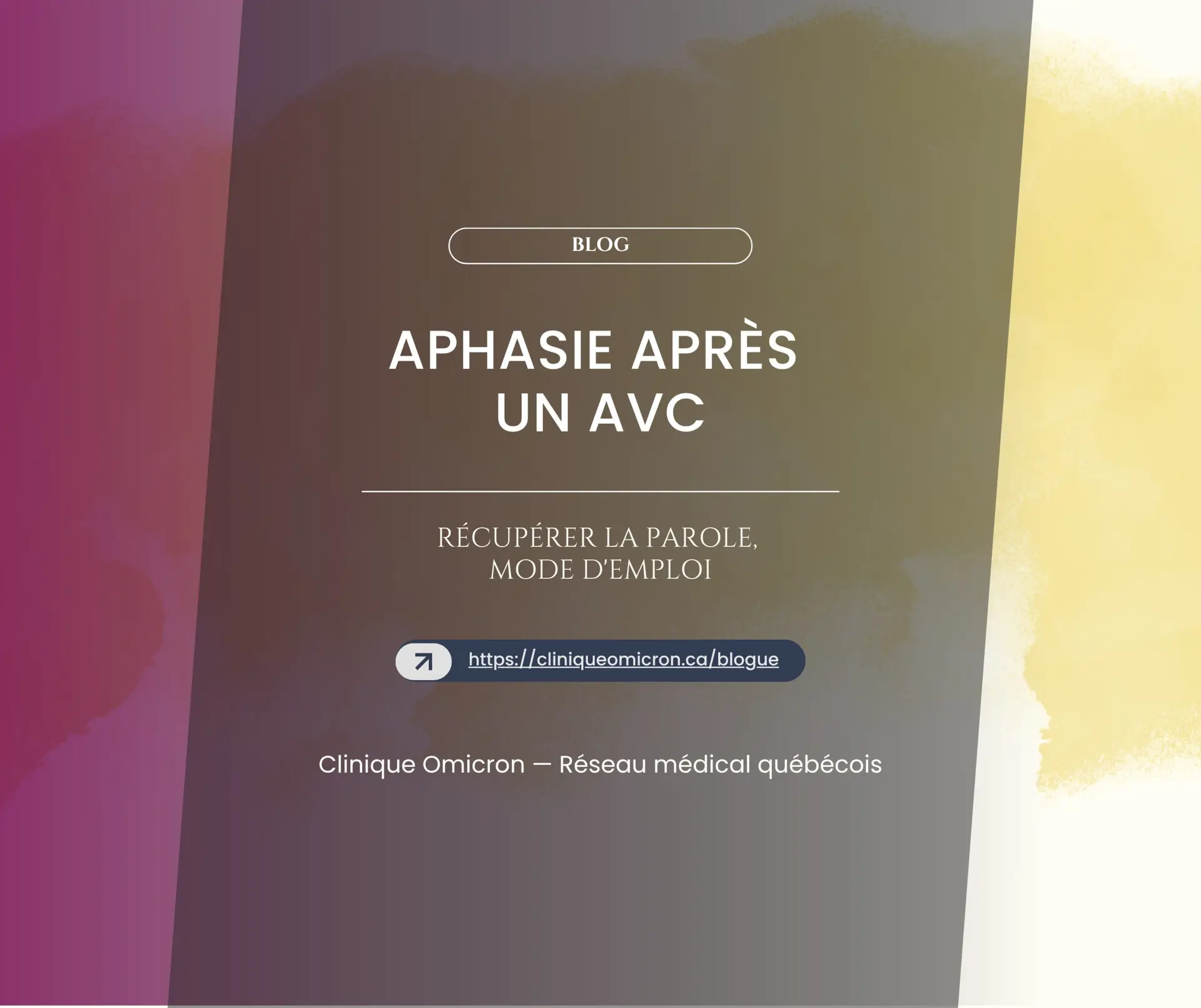 Aphasie apr&egrave;s un AVC : r&eacute;cup&eacute;rer la parole, mode d'emploi