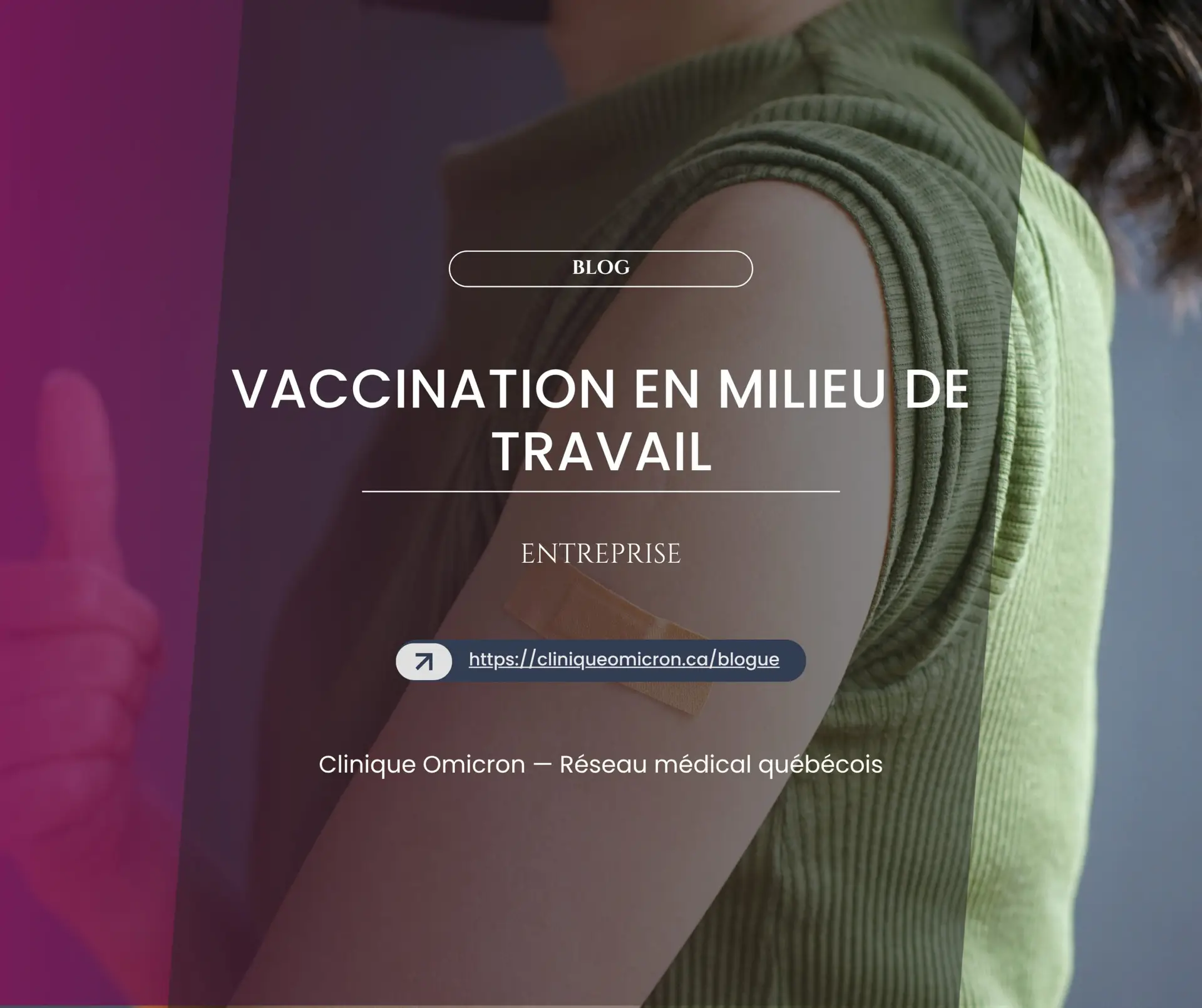 Vaccination en milieu de travail : organiser une clinique mobile
