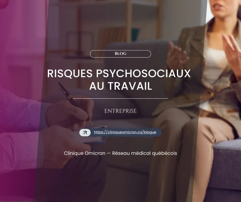 Psychosocial risks at work: identify and intervene